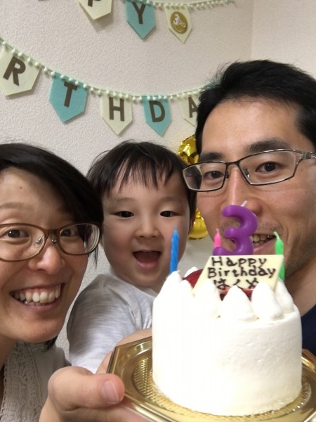 息子の３歳誕生日ケーキとして初 のレビュー Cake Jp
