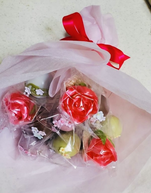 食べられる花束 お菓子ブーケ の口コミ 評判 Cake Jp