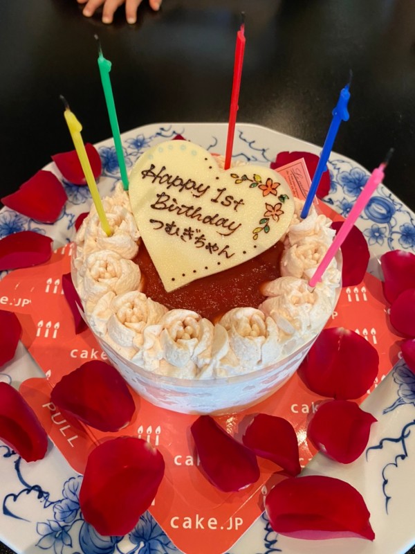 子供の1歳のお誕生日ケーキとし のレビュー Cake Jp