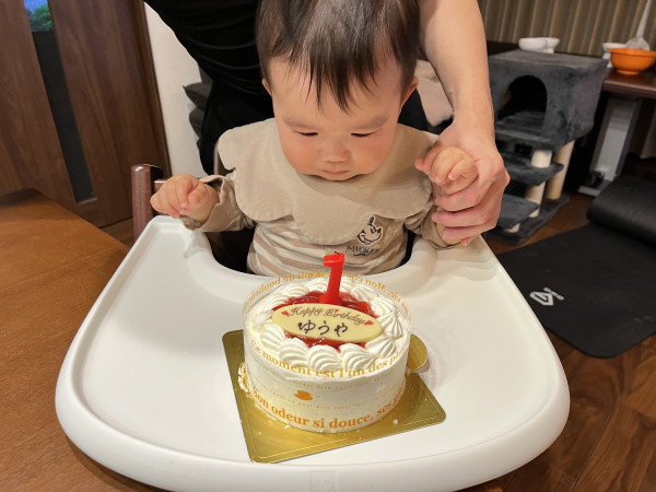 卵アレルギーの息子の一歳の誕生 口コミ 評判 Cake Jp