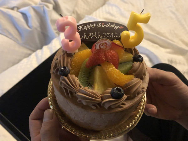 彼氏の誕生日に利用させていただ 口コミ 評判 Cake Jp