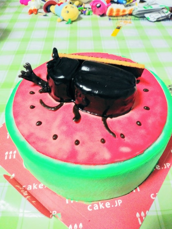めちゃくちゃリアルなカブト虫に のレビュー Cake Jp