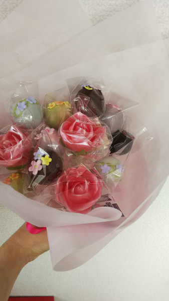 食べられる花束 お菓子ブーケ の口コミ 評判 Cake Jp