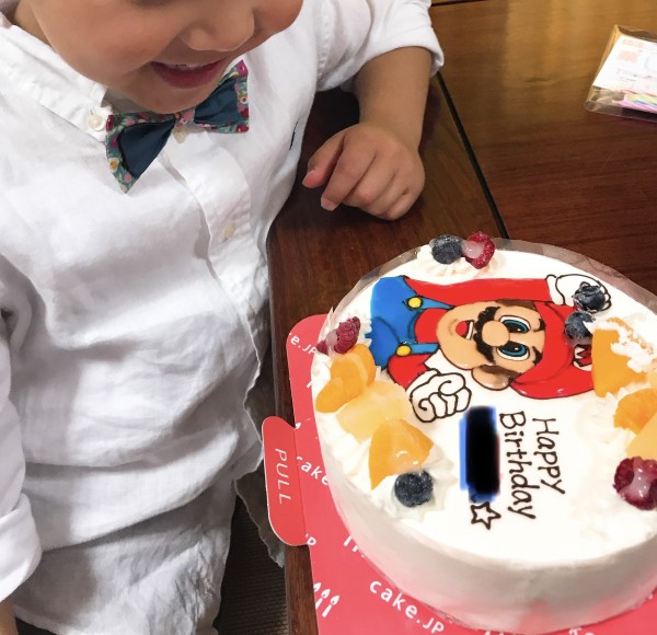 息子の誕生日にマリオのケーキを 口コミ 評判 Cake Jp